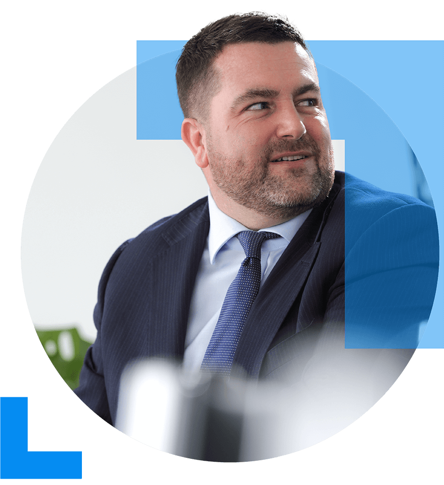 Headshot of Simon Daniels - Company Sales Director at KBS Corporate