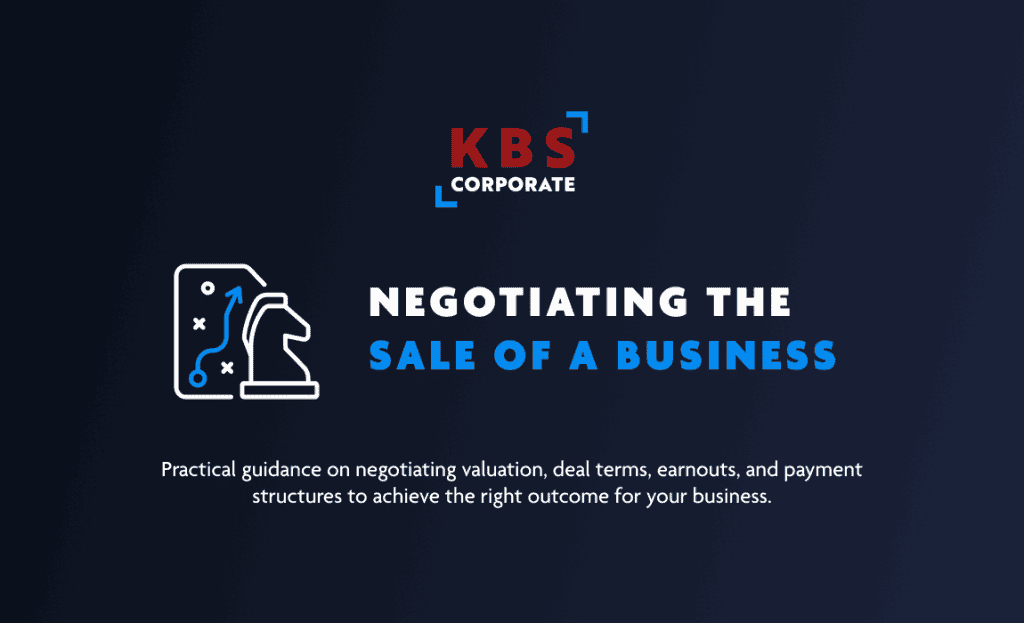 Negotiating the sale of a business, including valuation, deal terms, earnouts and payment structures.